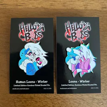 Hellva Boss/헬바보스 루나 핀 배지 핀즈