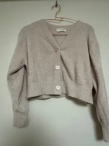 SNIDEL HOME 베이지 가디건과 드레스 세트