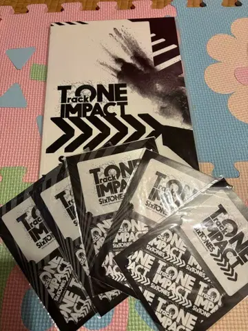 SixTONES TONE IMPACT 팸플릿 & 스티커