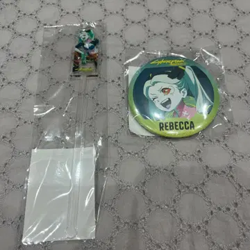 사이버 펑크 엣지러너즈 제비뽑기당 마들러 캔뱃지 레베카