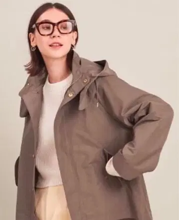 뷰티 앤 유스 그로그랭 후드 라이너 마운틴 후드티