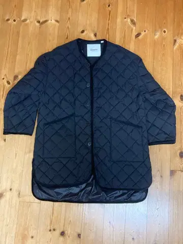 짐플렉스 다운 페더 퀼팅 코트 사이즈 12(M) 블랙 미사용