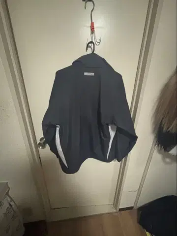 DESCENTE 다크 그레이 나일론 자켓