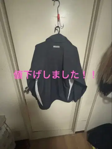 DESCENTE 다크 그레이 나일론 자켓