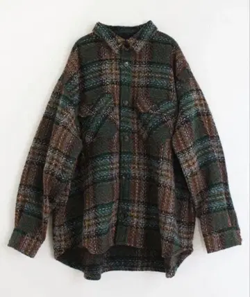 RNA 아르엔에이 벌키 체크 BIG 셔츠 자켓