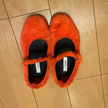 슈샤 플랫슈즈 발레 슈즈 39 퍼