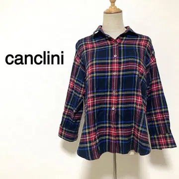 canclini for 23 체크 무늬 긴팔 셔츠
