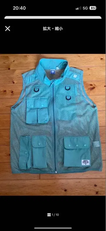 낚시용 조끼 메쉬 5 포켓