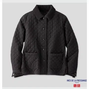 새상품 미사용품 유니클로 x 이네스 퀼팅 자켓