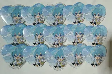 스토푸리 코론 7주년 Anniversary 하트 캔뱃지 기본