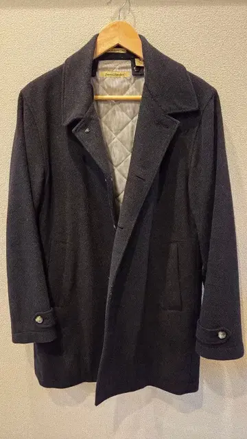 다크 그레이 체스터 코트 M