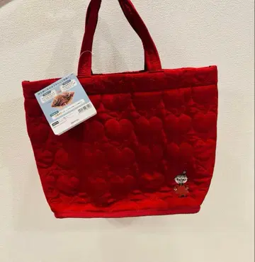 택 포함 새상품 리틀 미이 퀼팅 미니 토트 경량 토트백