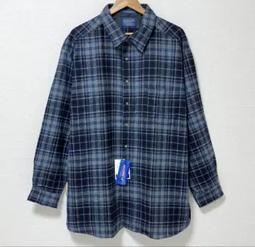 PENDLETON 네이비 계열 체크 셔츠 긴팔 거의 미사용 빅 사이즈