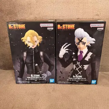 Dr.STONE Dr.제노 스탠리 스나이더 피규어 2종 세트