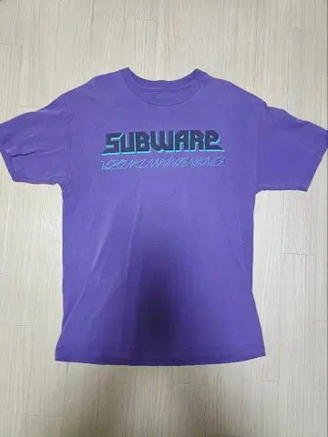 [ L ] SUBWARE 셔츠_보라색 페이드_NYJP_stash