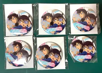 명탐정 코난 스타일 에도카와 코난 유미란(모리 란) 캔뱃지