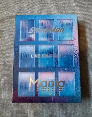 Snow Man 라이브 투어 2021 Mania DVD 4장 세트