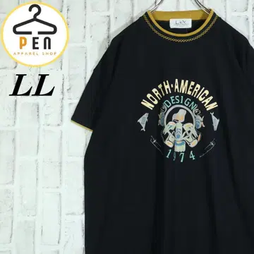 [ 링거 T셔츠 ] 코튼 린넨 샤리감 레트로 빅 실루엣 XL