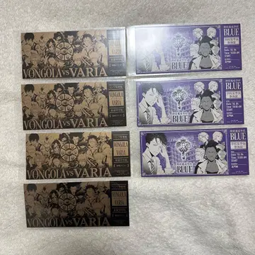 아마노 아키라 전시회 묶음 판매 셀카풍 카드 엽서 입장 특전 티켓풍 카드