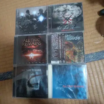 All That Remains CD 6장 세트