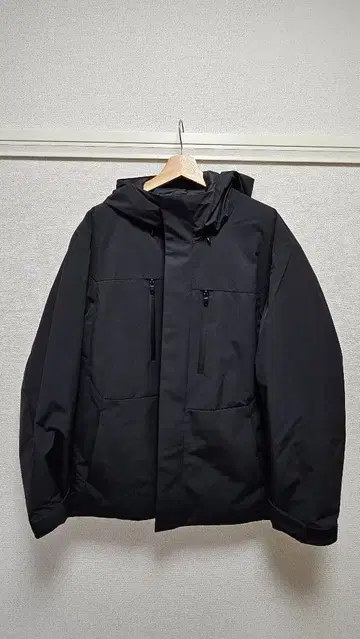 유니클로 하이브리드 다운 후드티 XL