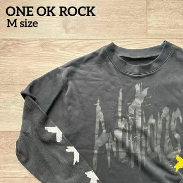 ONE OK ROCK Ambitions 롱티 맨투맨 M 원오크