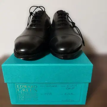 EDWARD GREEN CHELSEA 블랙카프 7.5
