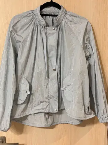 미냐 키라키라 나일론 실버 그레이 블루종 MINHA KILA KILA