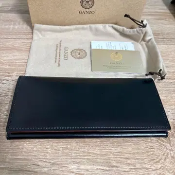 간조 AVON(에이본) 지퍼 동전 지갑 포함 장지갑, 블랙