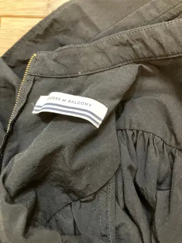 BALCONY 블랙 셔츠 S 사이즈