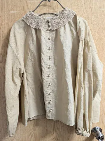 TSUHARU SM2 레이스 블라우스 레이스 속바지