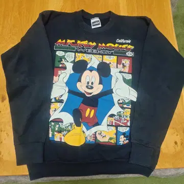 TUL TEX 미키마우스 맨투맨 L