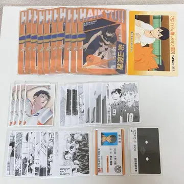 하이큐!! 카게야마 토비오 버라이어티 카드 크로니클 특전 등 묶음 판매