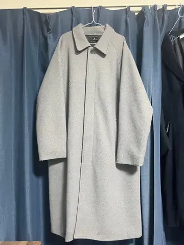 롱 코트 그레이 남성용