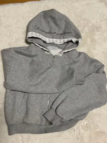 스미온 후드티 그레이