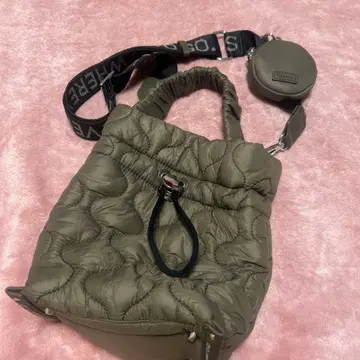 nouer 퀼팅 숄더백