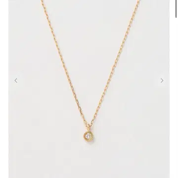 골드 다이아몬드 펜던트 목걸이