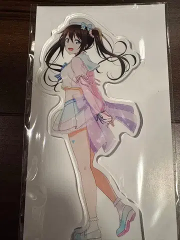 러브 라이브 니지가사키 학원 벚꽃 물방울 아크릴 스탠드 제비뽑기당