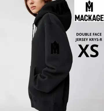 MACKAGE 맥케이지 KRYS-R 후디 후드티 벨벳 자수 xs