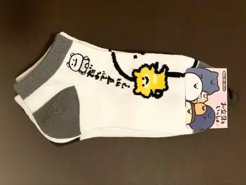 택 포함 미사용 오분구와 함께 스니커즈 삭스 3족 세트 오분구 씨 화이트