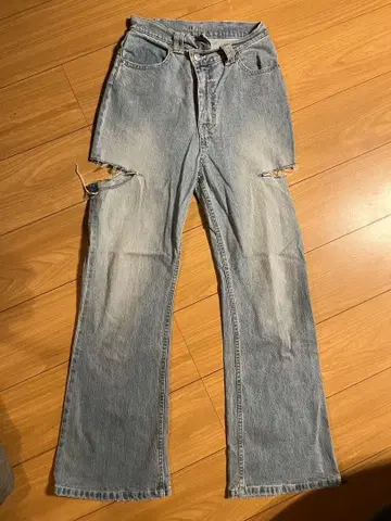 willfully 사이드 컷 데님