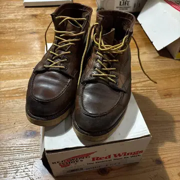 레드윙 브라운 워크 부츠 8 2/1