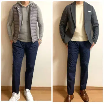 컨디션 최상 pt torino 이프실론 슬랙스 네이비