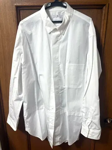 UNIQLO +J 수피마 코튼 레귤러 핏 셔츠 L 화이트