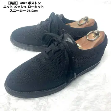 [ 새상품급 ] MBT 보스턴 니트 메쉬 로우컷 스니커즈 26cm