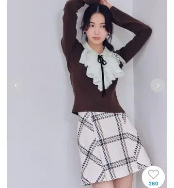 SNIDEL 로빙 체크 미니 스커트 snidel 사이즈 1