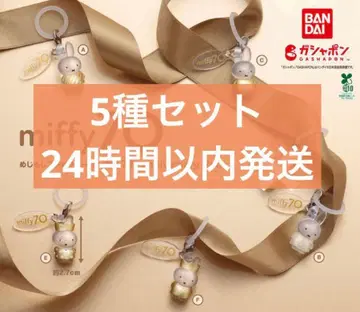 메지루시 액세서리 miffy 70th anniversary 5종 세트