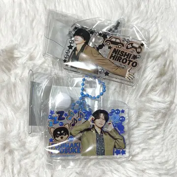 INI 미테코레! 키링 니시 히로토 후지마키 쿄스케 세트