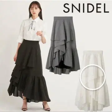 snidel 스나이델 디자인 캉캉 스커트