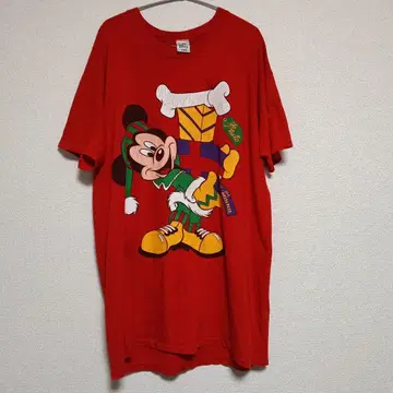 Disney Store 미키마우스 T셔츠 레드